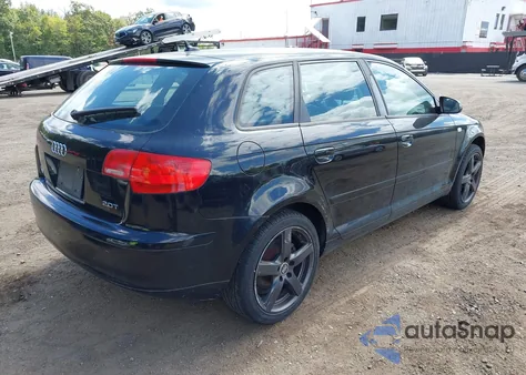 2007 Audi A3 2.0T z USA, uszkodzony, nr VIN WAUHF78PX7A067525